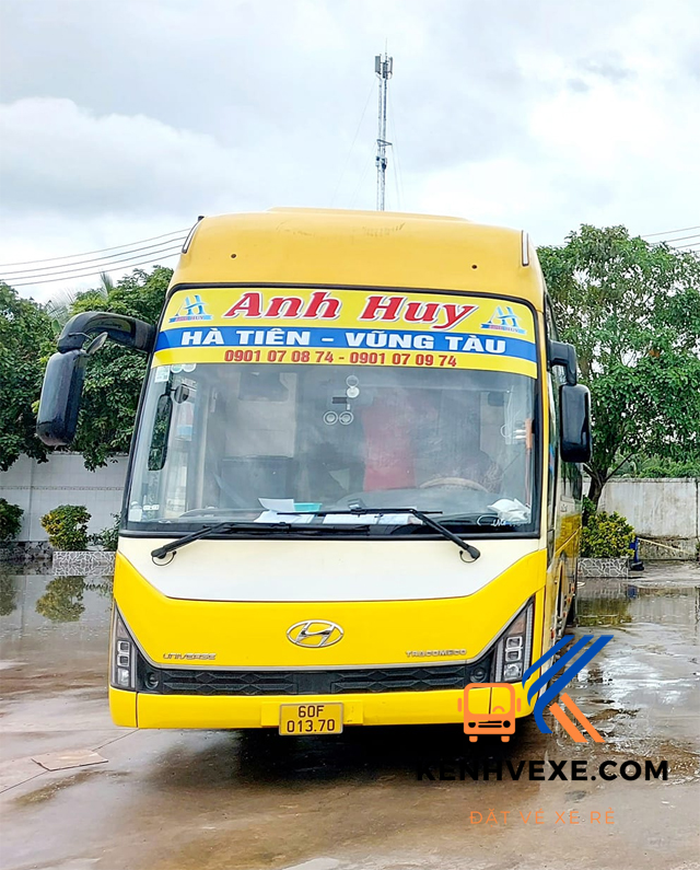 Lộ trình xe Anh Huy đi qua các điểm Gò Quao, Giồng Riềng và các KCN Bình Dương