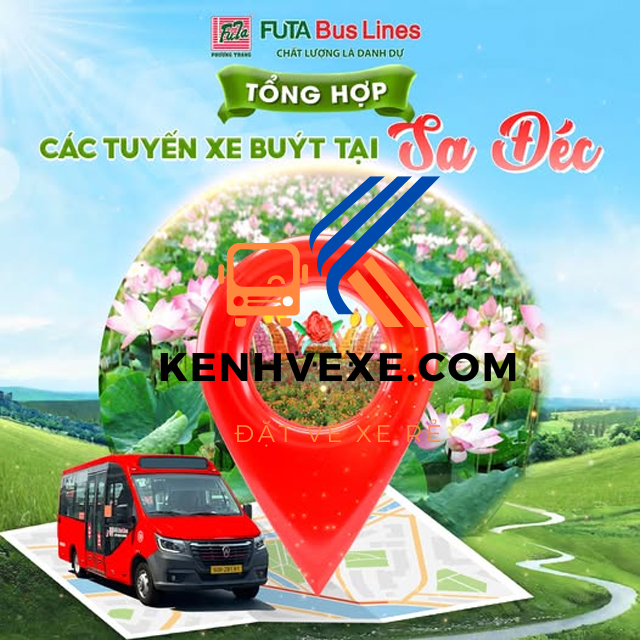 Xe buýt Phương Trang Cần Thơ đi Đồng Tháp