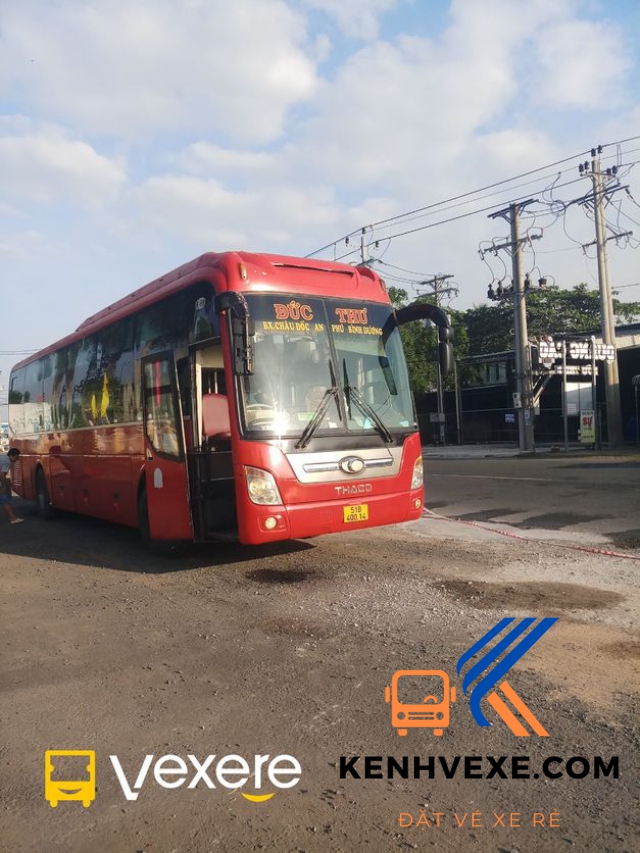Chất lượng xe giường nằm Đức Thư tuyến An Giang Bình Dương