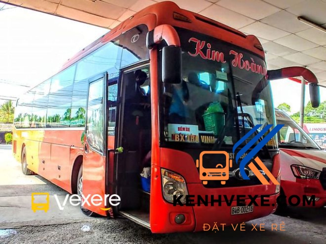 Xe giường nằm Kim Hoàng đi qua Long An