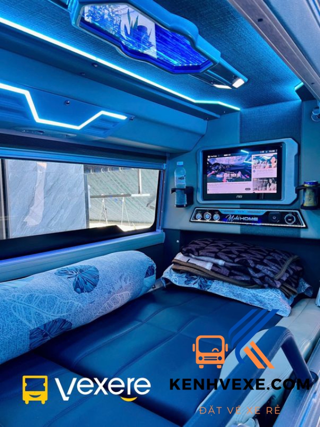 Xe Mạnh Hùng (Bình Định) tuyến Bình Thuận - Tiền Giang