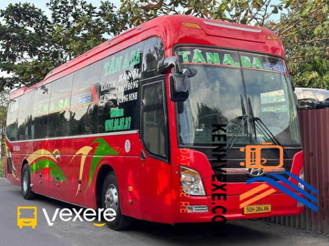 Xe Tân Aba tuyến Ninh Bình - Bình Thuận