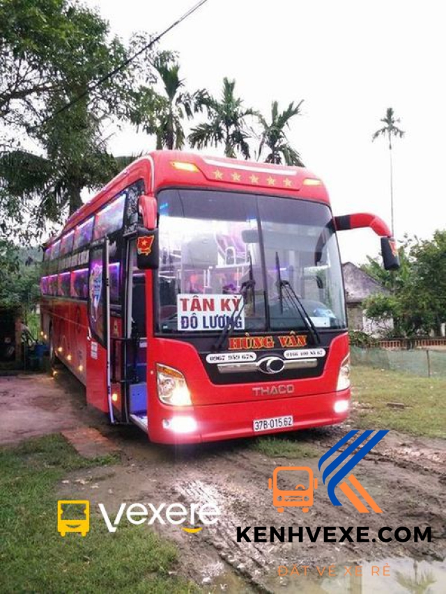 Xe Hùng Vân tuyến Nghệ An - Bình Phước