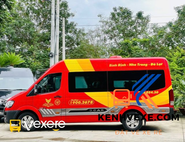 Xe Trọng Thủy Travel tuyến Bình Định - Phú Yên