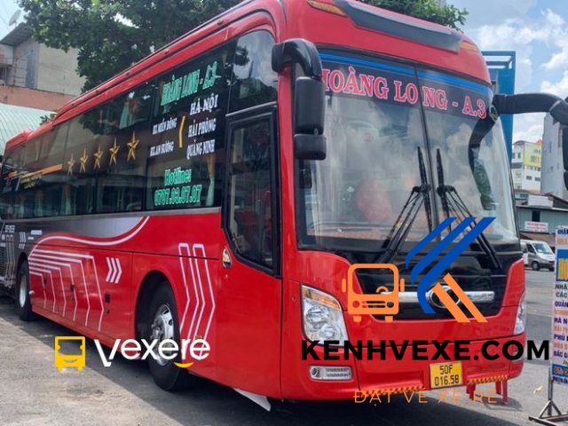Xe Hoàng Long (Đỏ) tuyến Ninh Bình - Bình Thuận