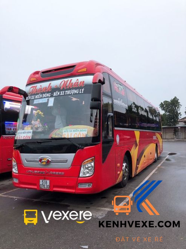 Xe Thành Nhân - Hải Phòng tuyến Ninh Bình - Bình Thuận