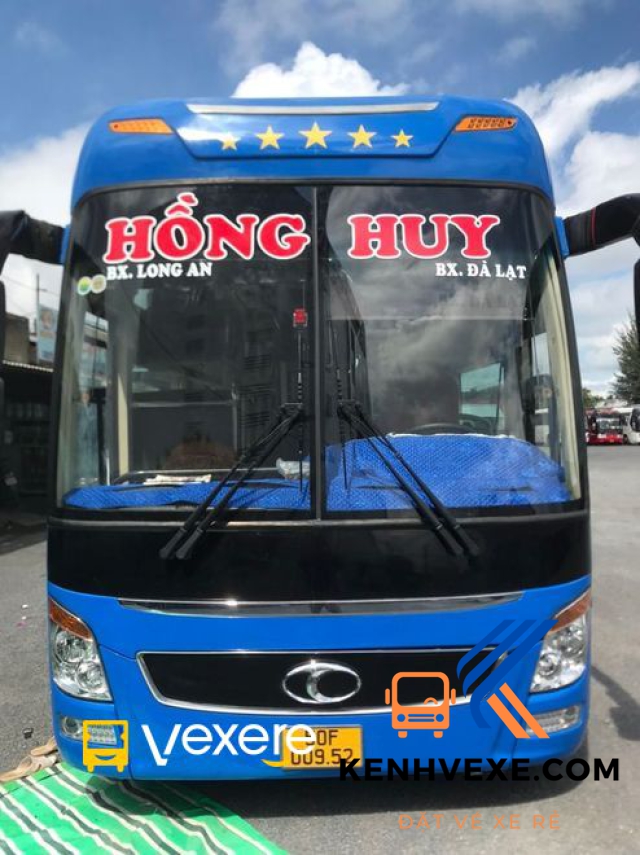 Xe Hồng Huy tuyến Lâm Đồng - Long An