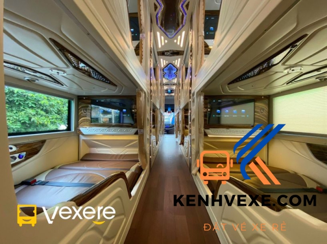 Xe giường nằm Quốc Hoàng tuyến Đồng Tháp Sài Gòn