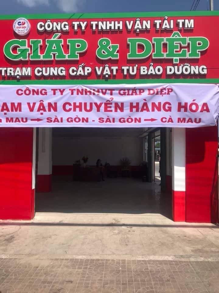 Chành xe Giáp Diệp tại bến xe