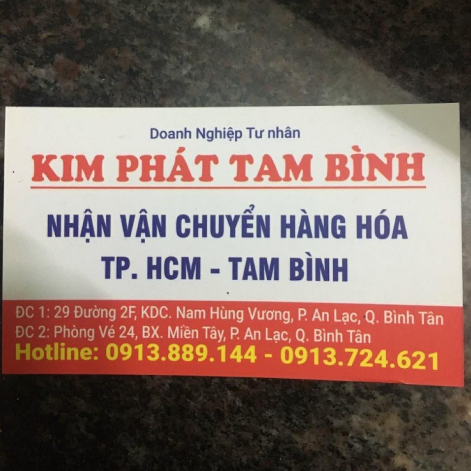 Chành xe Kim Phát tại bến xe