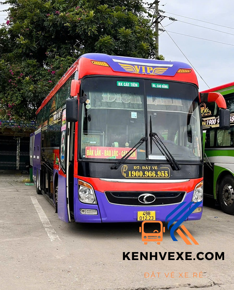 Nội thất xe Limousine Điền Linh sang trọng và riêng tư