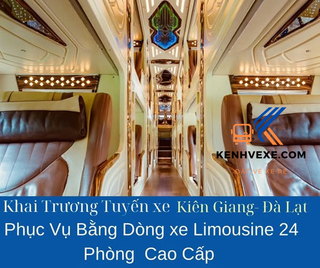 Xe Gia Huệ trên tuyến Kiên Giang đi Đà Lạt