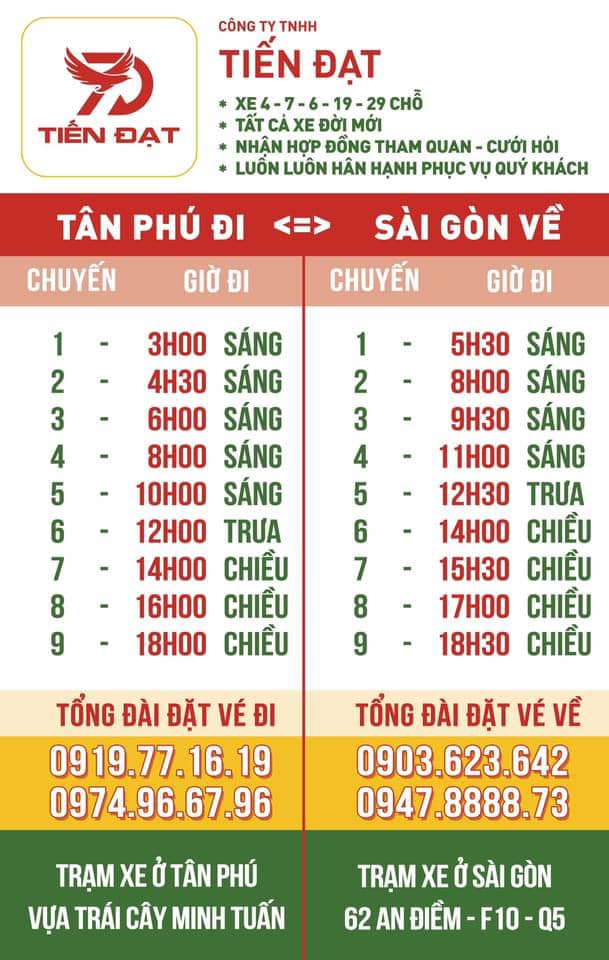 Trải nghiệm thực tế về chất lượng dịch vụ xe Tiến Đạt
