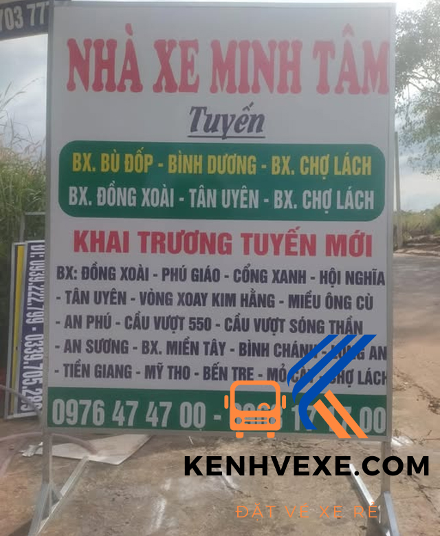 Dịch vụ vận chuyển hàng hóa xe Minh Tâm