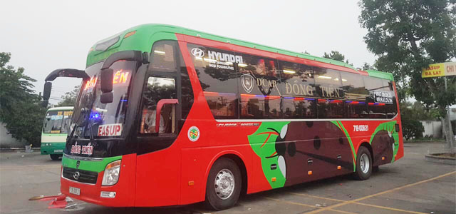 Xe Đồng Tiến Thạnh Phú đi Bình Dương