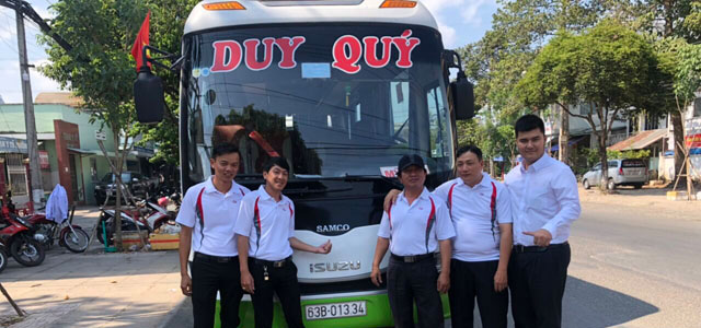 Hình ảnh tổng quan nhà xe Duy Quý chạy tuyến Sài Gòn Tiền Giang
