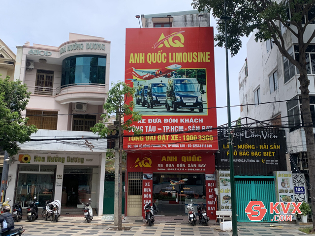 Xe Anh Quốc Limousine tại bến xe Vũng Tàu