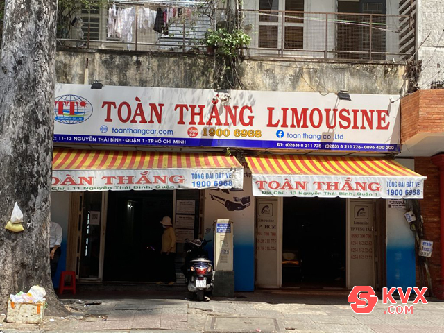 Văn phòng xe Toàn Thắng Quận 1 - Nguyễn Thái Bình
