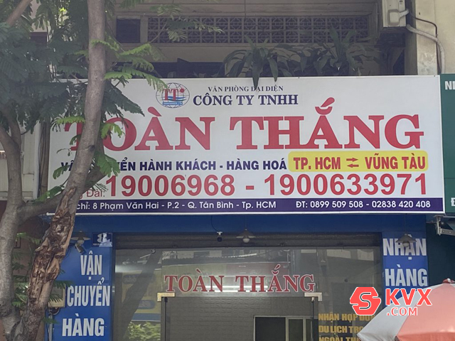Bến xe Toàn Thắng Phạm Văn Hai quận Tân Bình