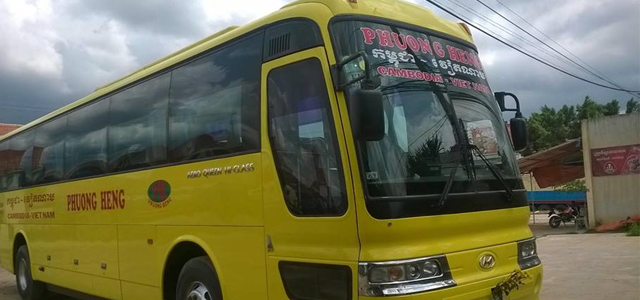 Xe Phương Heng tuyến Sài Gòn đi cửa khẩu Mộc Bài, Tây Ninh