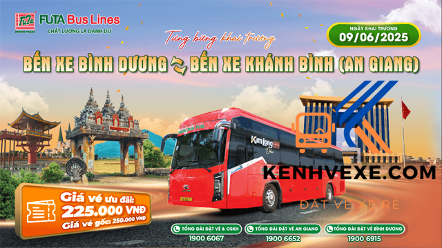 Nội thất xe giường nằm Phương Trang tuyến An Giang