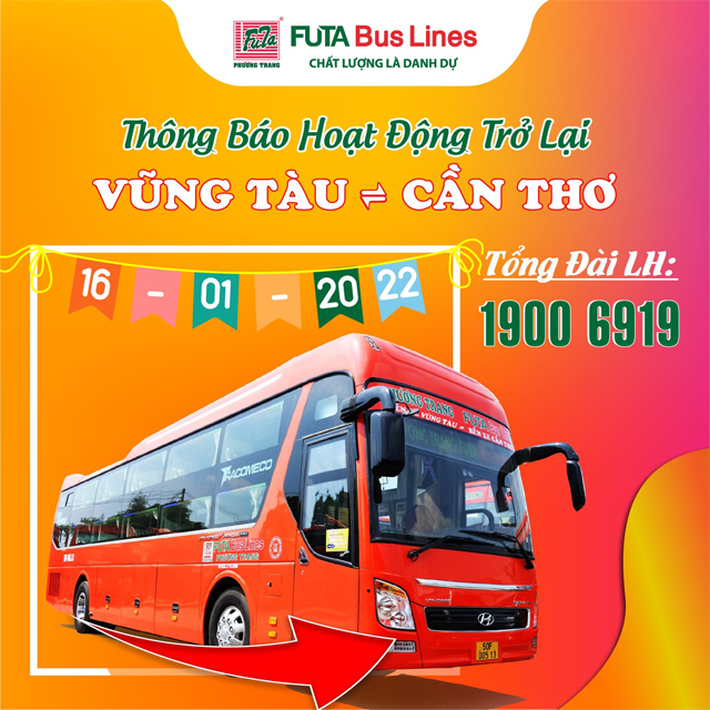 Xe Phương Trang đi Vũng Tàu