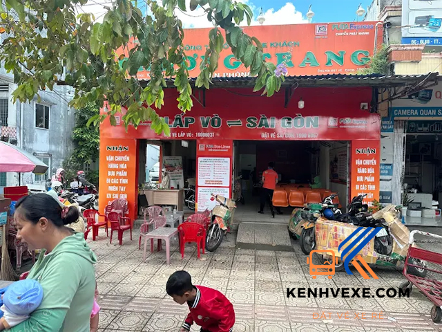 Điểm đón khách xe Phương Trang tại Lấp Vò, Đồng Tháp