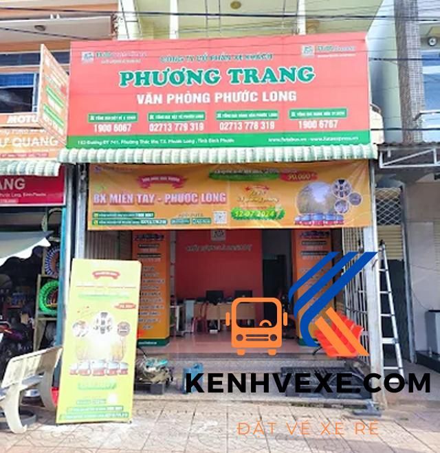 Giá vé xe Phương Trang tuyến Phước Long Bình Phước