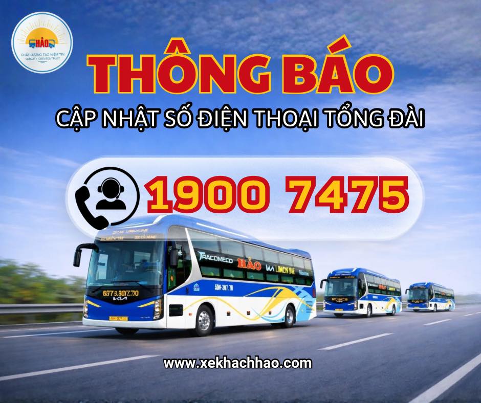 Tổng đài và số điện thoại xe Hảo Hồ Chí Minh