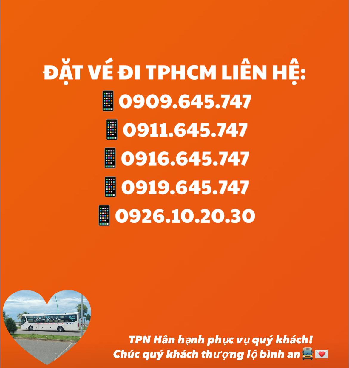 Liên hệ tổng đài chành xe Thanh Phương Ngân để được tư vấn