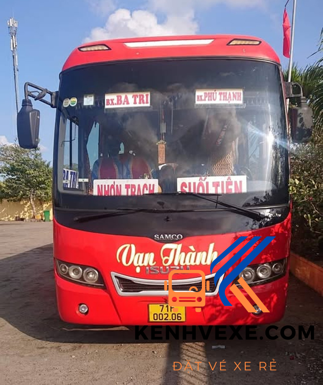 Xe Vạn Thành tuyến Tân Phú Đồng Nai - Bến Tre Xe Vạn Thành tuyến Tân Phú Đồng Nai - Bến Tre
