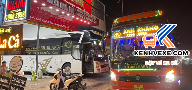 Hình ảnh xe Anh Khang trên website kenhvexe.com