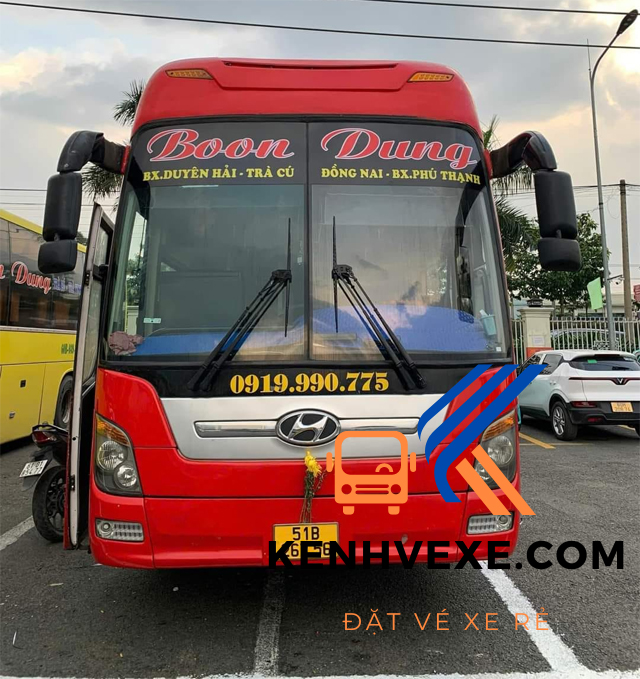 Nhà xe Boon Dung tuyến Đồng Nai Trà Vinh