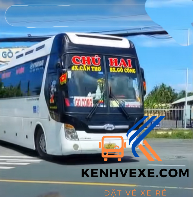 Xe Chú Hai tuyến Cần Thơ - Tiền Giang