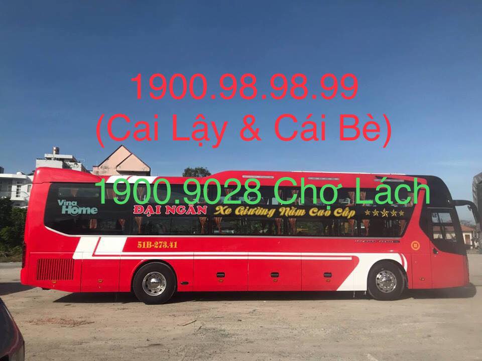 Các điểm nhận trả hàng của chành xe Đại Ngân tại Bến Tre và Sài Gòn
