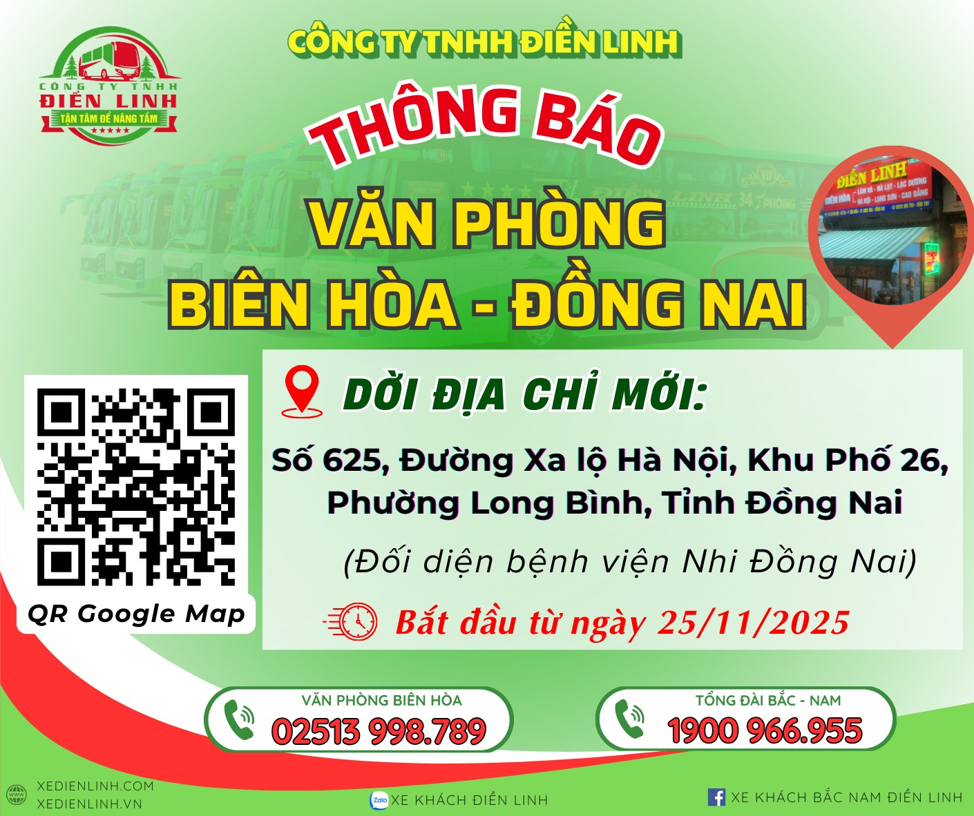 Xe Điền Linh đón khách dọc tuyến Quốc lộ 1A và Quốc lộ 20