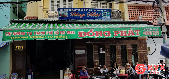 Hình ảnh xe khách Đồng Phát tuyến An Giang - Sài Gòn