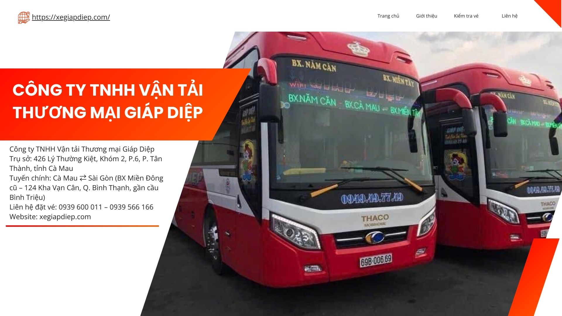 Hình ảnh xe khách giường nằm Giáp Diệp mới
