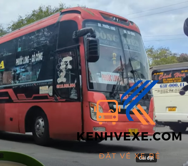 Xe Hai Nga tuyến Bình Phước - Tiền Giang