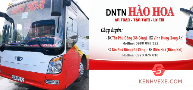 Lộ trình di chuyển của xe Hào Hoa đi qua nhiều tỉnh thành