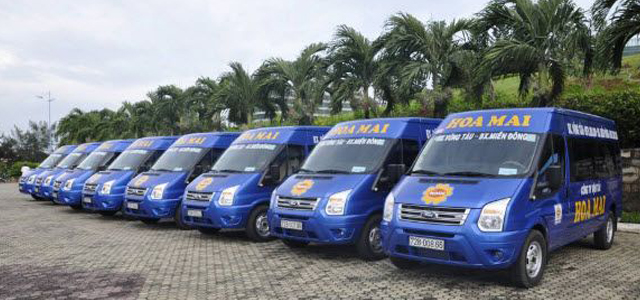 Giá cước gửi hàng chành xe Hoa Mai tuyến Vũng Tàu
