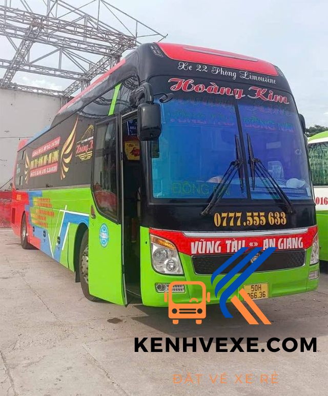 Nội thất xe Limousine Hoàng Kim Vũng Tàu An Giang