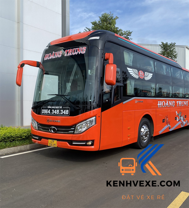 Xe Hoàng Trung Gia Lai đi Vũng Tàu đón trả khách tận nơi