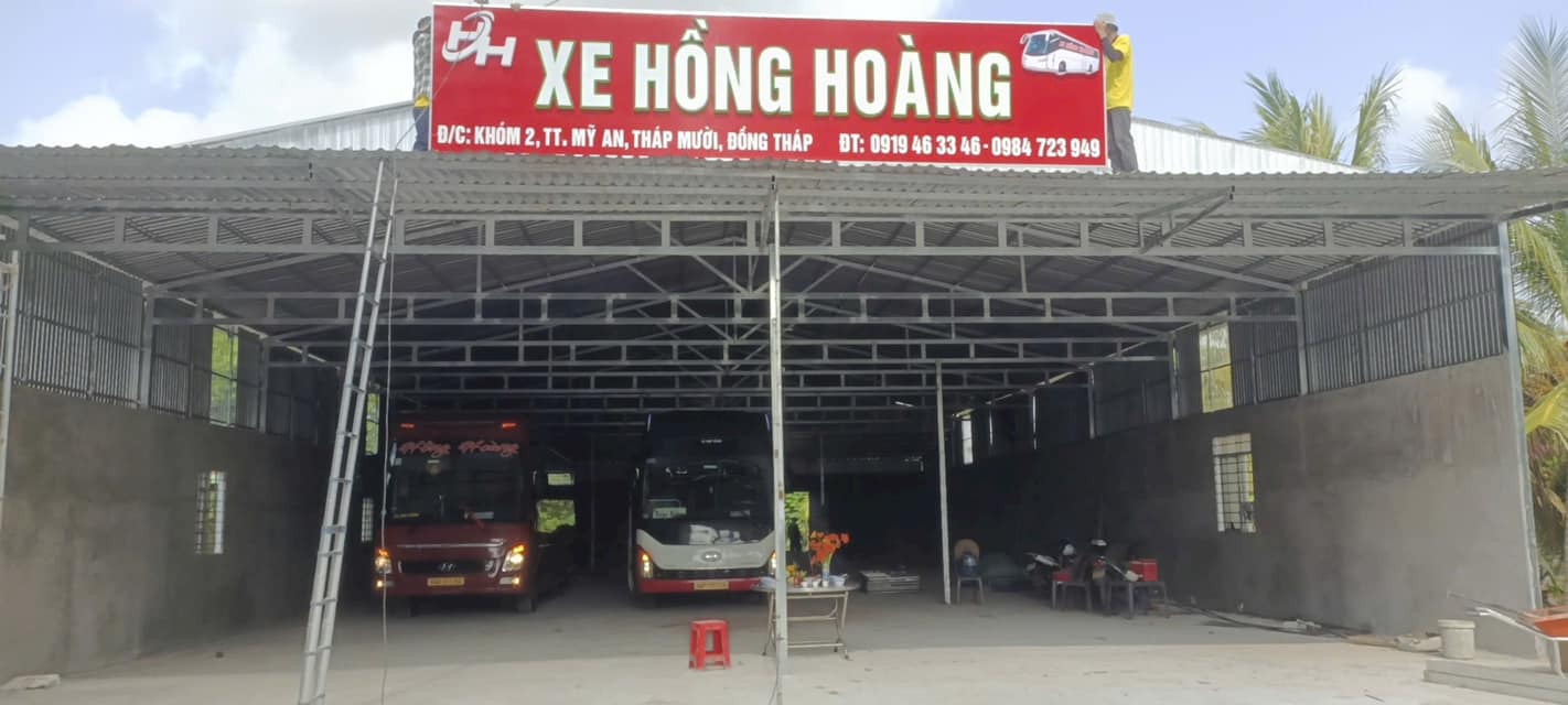 Lịch xe Hồng Hoàng về Sài Gòn từ Tháp Mười