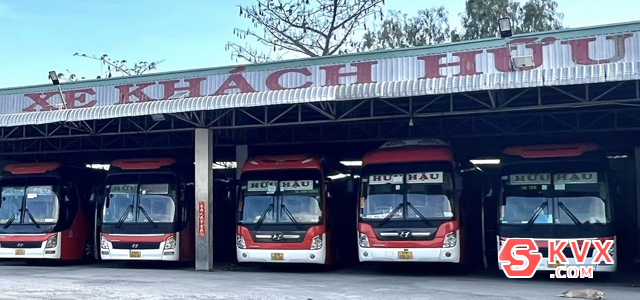 Hình ảnh xe khách Hữu Hậu tuyến An Giang Bình Dương