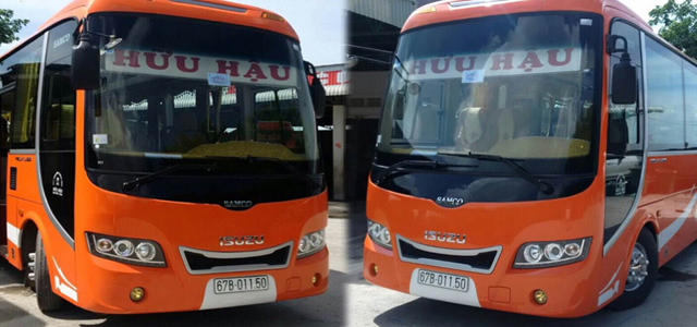 Xe Hữu Hậu Tri Tôn đi Sài Gòn