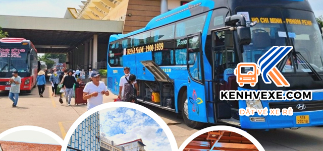 Không gian bên trong xe khách Khải Nam