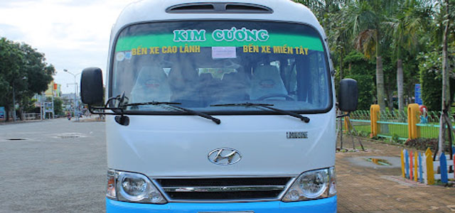 Xe Kim Cương tuyến Đồng Tháp Sài Gòn