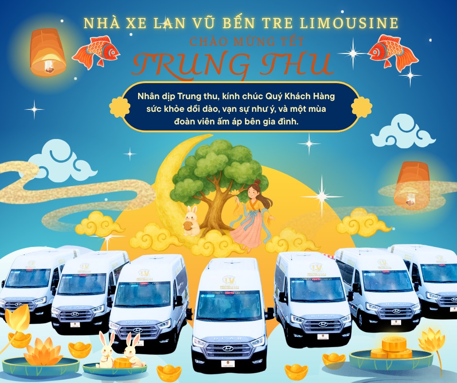Xe limousine Bến Tre đi Sài Gòn đón khách đúng giờ