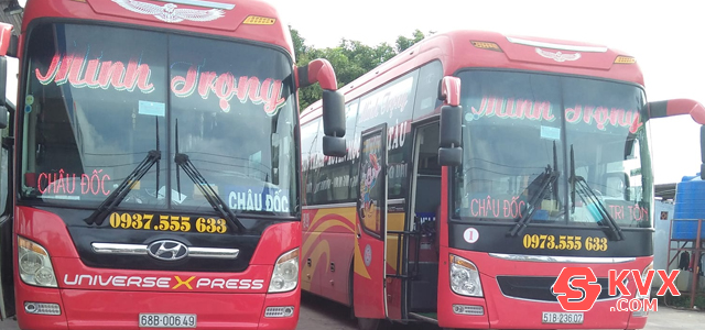 Xe Minh Trọng đón khách tận nơi tại các huyện An Giang